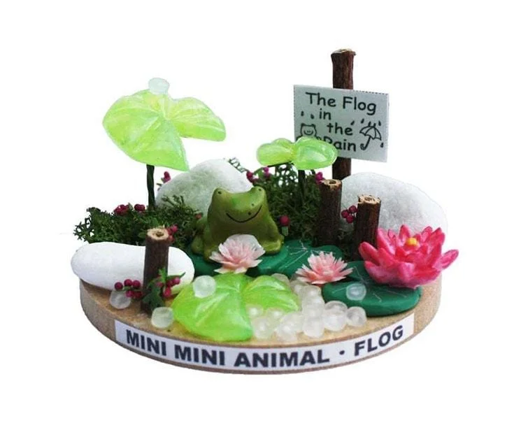 Glow - in - the - Dark Wooden Puzzles of Starry Sky for Nighttime AmusementMiniature Animal Craft: Frog