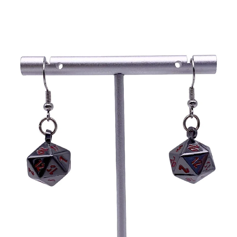 Puzzle - Swapable Wooden Puzzles with a Circus Theme for Community ExchangesNorse Foundry Ioun Stone Earrings - Nightmare Black