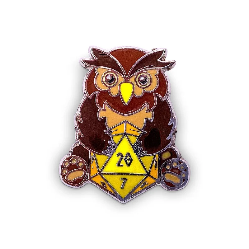 Magnetic Wooden Puzzles with Educational Math Symbols for School - Age ChildrenNorse Foundry - Meeple Metal Owlbear Pin - Yellow