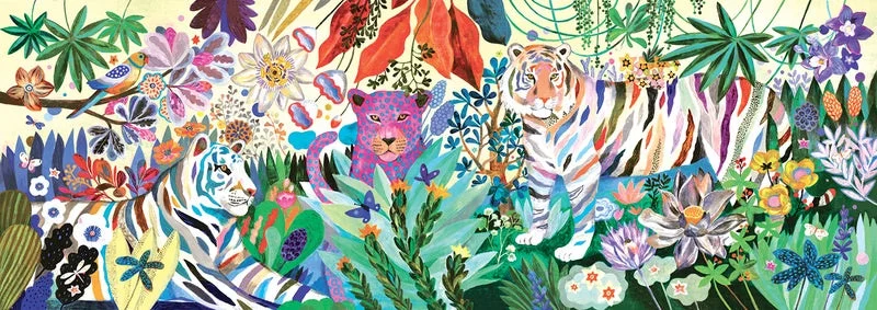 Rainbow Tigers 1000pc Gallery Puzzle