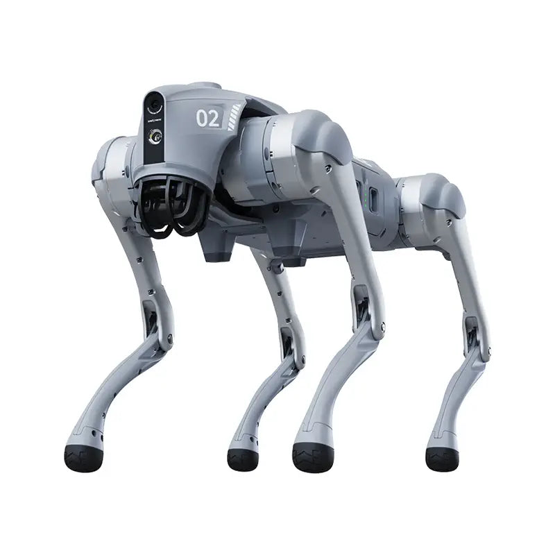 Musical - Playing Wooden Robots with a Classical Theme for Art - Inspired SpacesUnitree Go2 EDU Robotic Dog (EU)