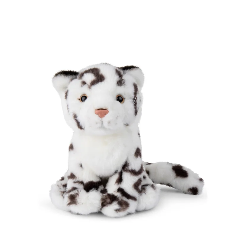 Plush Superhero Dolls with Embroidered Badges for Young FansWWF Snow Leopard - 19cm