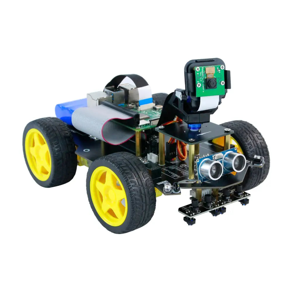 Educational - Game - Integrated Wooden Robots with a Jungle Safari Theme for Classroom UseYahboom Raspbot AI Vision Robot Car w/ FPV Camera for Raspberry Pi 5 (Only English Manual)