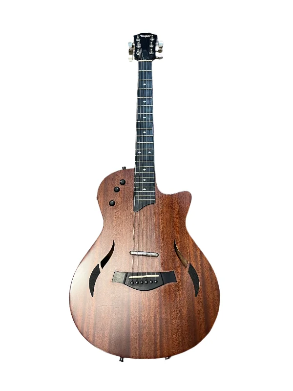 Solid Wood Guiros with Hand - Carved Grooves for Latin Music RhythmsTaylor T5 Classic Hollowbody Electric Guitar w/soft case